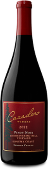 2022 Hummingbird Hill Pinot Noir bottle