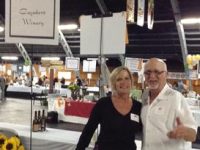 Frank and daughter Lori at the Sonoma County Harvest Fair.