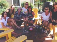 Ronita, Lori and the Petaluma Crew at Caz Winery picnic