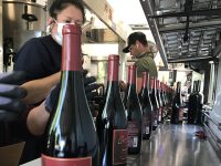 Bottling Pinot Noir